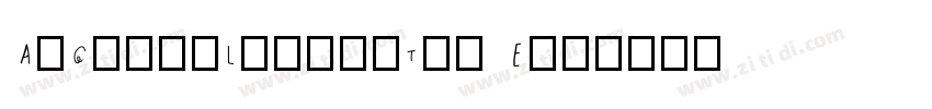 AvGardeLindexTwo Ext字体转换